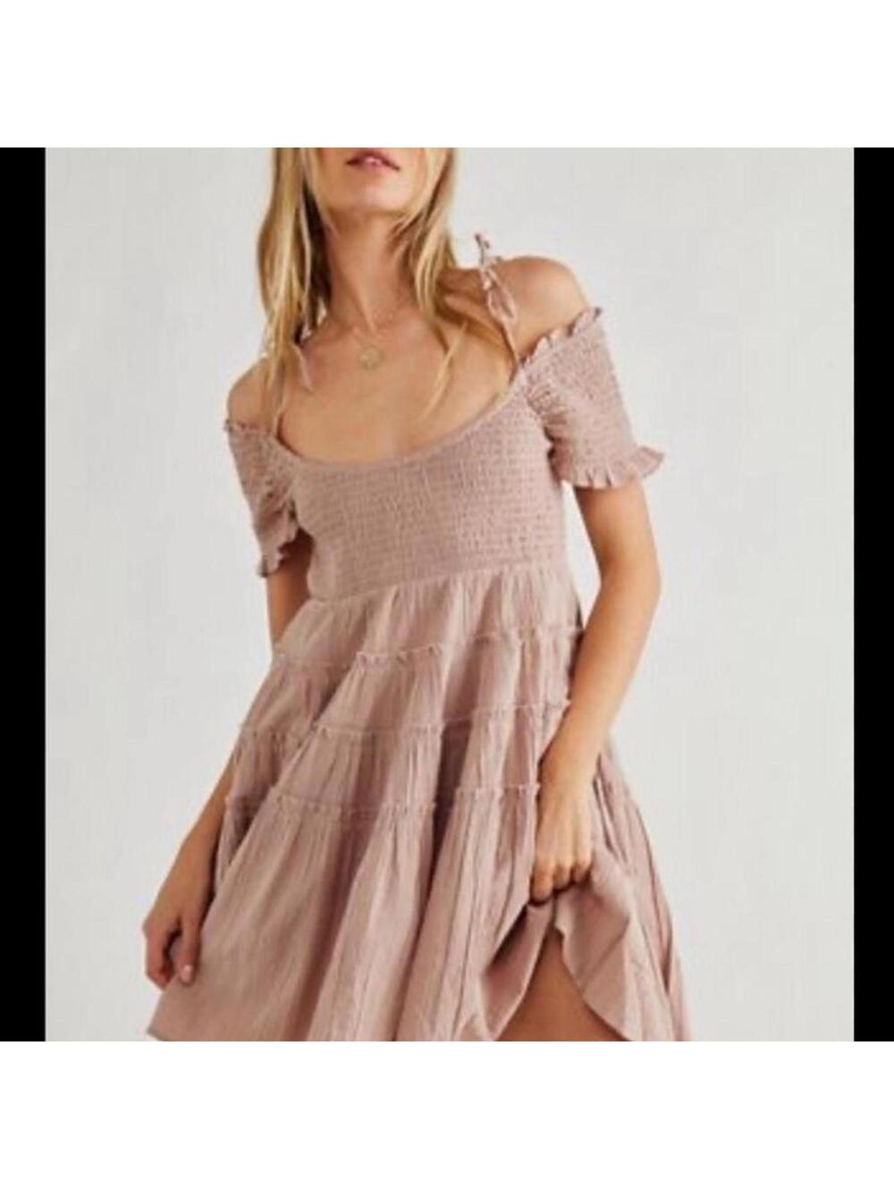 Free people happy with you mini dress